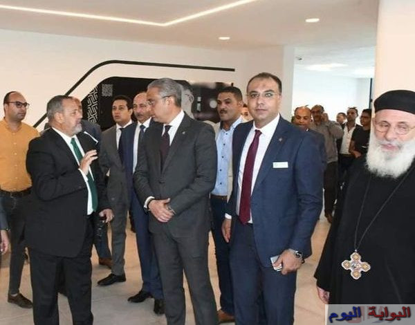 محافظ الفيوم يفتتح فرع البنك الأهلي المصري الجديد بمدينة الفيوم الجديدة