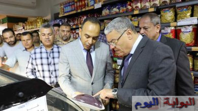محافظ المنيا يقود حملة تموينية مكبرة لمتابعة ضبط الأسعار ورصد محتكري السلع الغذائية