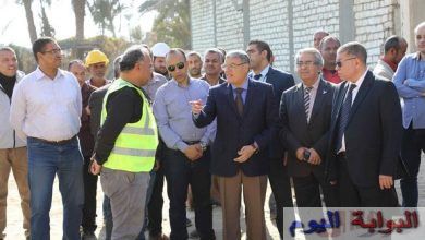 محافظ المنيا يتفقد مشروعات المبادرة الرئاسية "حياة كريمة" بقري مركز أبوقرقاص