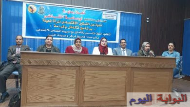 محافظة المنيا تنظم ندوة حول (التمكين الاقتصادي والاجتماعي للمرأة المعيلة)