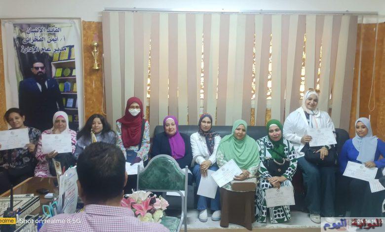 مدير عام إدارة المرج التعليمية يكرم فريق الاعلام بالإدارة