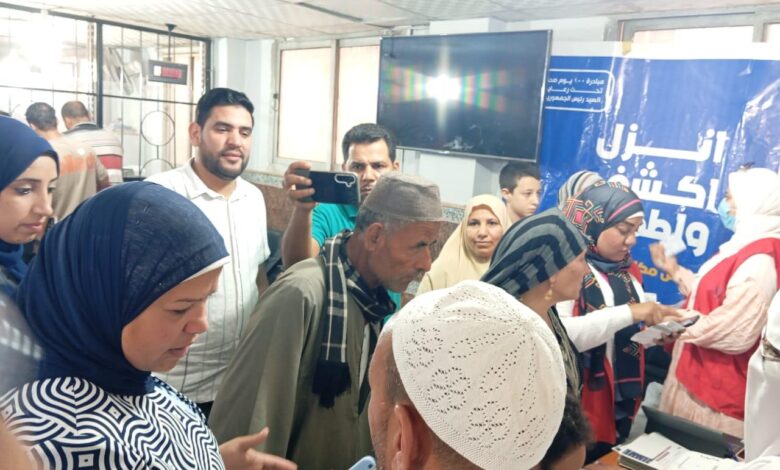 استمرار فعاليات حملة «100 يوم صحة» بكافة مراكز ومدن وقرى محافظة المنيا