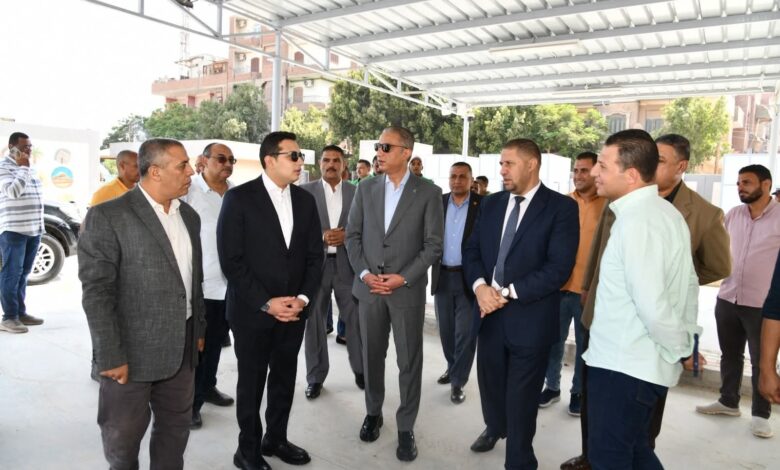 استعداداً لتشغيله..محافظ الفيوم ونائبه يتفقد مجمع مواقف "الفيوم/ القاهرة" الجديد خلف الحديقة الدولية
