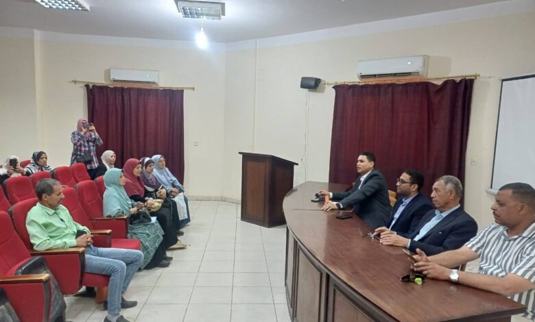 جغرافيا الأمن القومي المصرى .. والتحديات الراهنة عنوان الندوة  التى نظمها مجمع اعلام المنيا