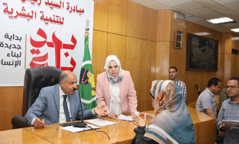 محافظ المنيا .. تلبية احتياجات المواطنين ورعاية الحالات الإنسانية  تمثل أولوية قصوى في أجندة عمل المحافظة