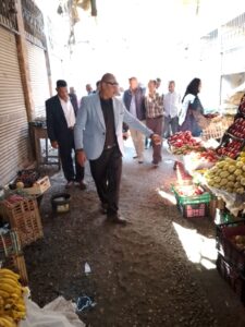 رئاسة مركز مطاي تؤكد على استمرار حملات الإشغالات بالمدينه وتوجه بتكثيف حملات الإشغالات بالقرى