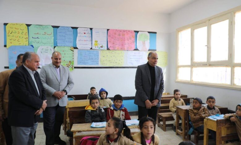   محافظ المنيا يتفقد مدرسة «بني حسن الشروق» الجديدة بأبوقرقاص