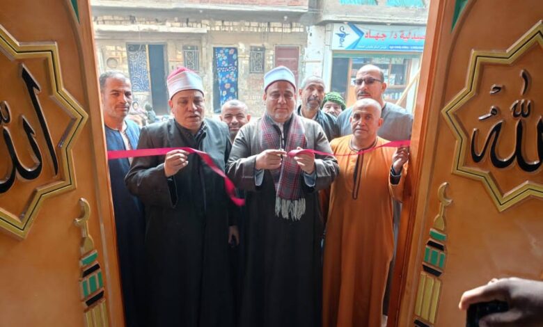 افتتاح 4 مساجد جديدة بعد الإحلال والتجديد بقرى عدد من مراكز محافظة المنيا 