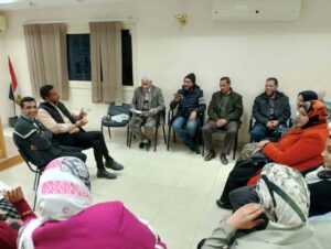 نعقاد الجلسة الأسبوعية لنادى أدب أسيوط لمناقشة أعمال الأعضاء