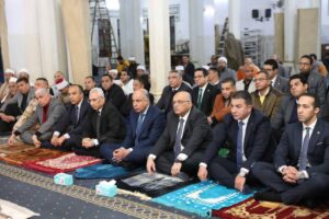 محافظ المنيا يشهد احتفالية الأوقاف بذكرى ليلة الإسراء والمعراج بمسجد صلاح الدين