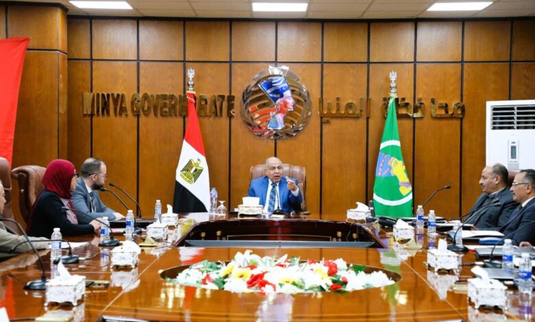  محافظ المنيا يطلق مرحلة جديدة من الشراكة مع «إنقاذ الطفولة الدولية»