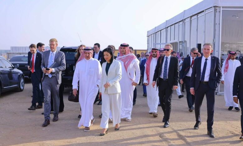  وزيرة الاقتصاد والطاقة الألمانية تزور مجمّع الجفالي الصناعي في مدينة الملك عبدالله الاقتصادية