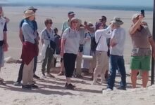 وفود سياحية من هولندا وإيطاليا واستراليا تزور مناطق أثرية بالمنيا