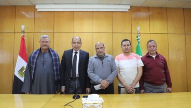 محافظ المنيا يوجه بسرعة تشغيل سجل مدني بمجمع زهرة