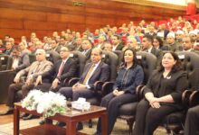  وزيرة التضامن ومحافظ المنيا يشهدان استعراض إنجازات "تعزيز المواطنة" في مؤتمر موسع بالديوان العام