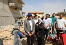  محافظ المنيا يتابع تنفيذ محطة معالجة العمارية الشرقية بديرمواس   بتكلفة 675 مليون جنيه لخدمة 35 ألف  نسمة
