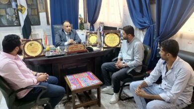  وكيل وزارة الشباب والرياضة بالفيوم يستقبل مسؤولي «جوميا مصر» لبحث فرص الاستثمار بالمنشآت الشبابية والرياضية