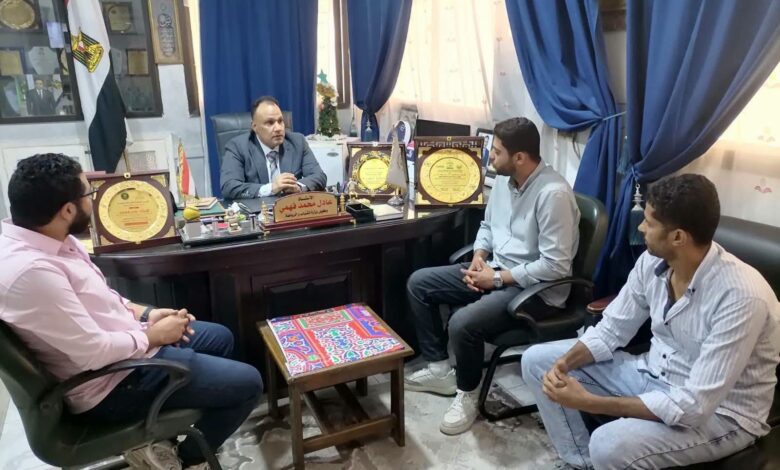  وكيل وزارة الشباب والرياضة بالفيوم يستقبل مسؤولي «جوميا مصر» لبحث فرص الاستثمار بالمنشآت الشبابية والرياضية
